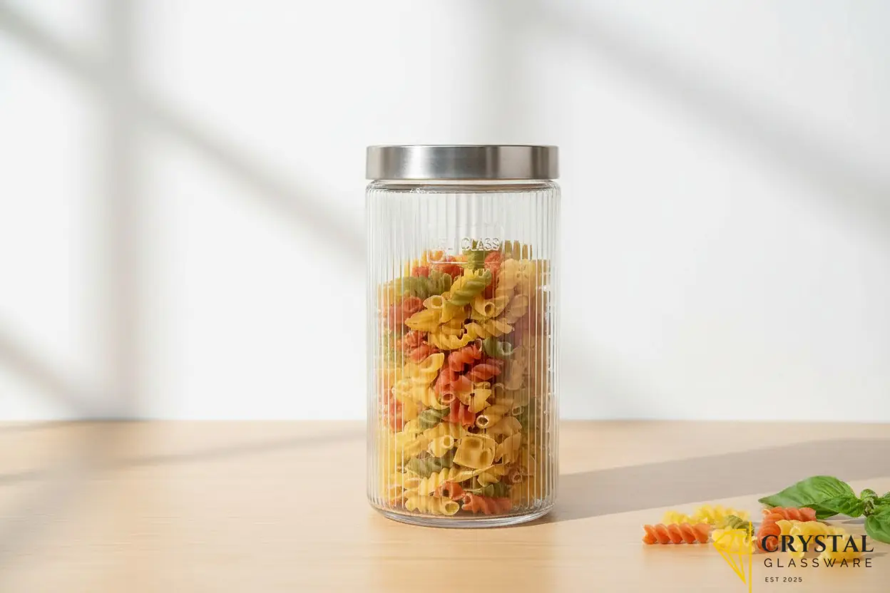 Delisoga® Set of 2 Airtight Kitchen Containers 1.64 Litre 